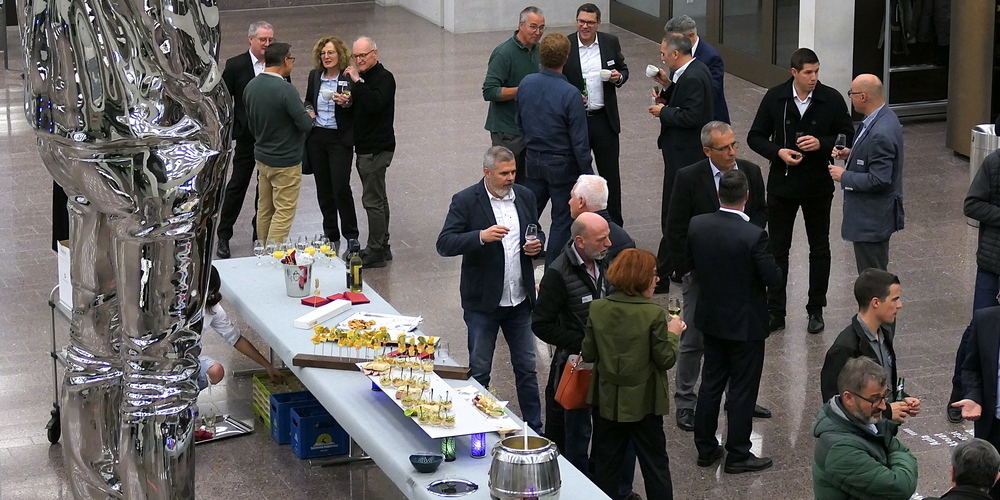 Der Auer «Gwerblertag» bot Gelegenheit zum Smalltalk