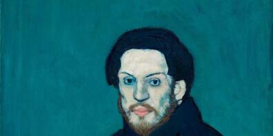 Nicht nur das altmeisterlich wirkende Selbstbildnis Picassos aus dem Jahr 1901 erinnert stark an El Greco.