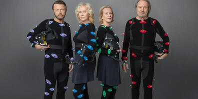 HANDOUT - Das undatierte Foto zeigt Björn Ulvaeus (l-r), Agnetha Fältskog, Benny Andersson und Anni-Frid Lyngstad, Mitglieder der schwedischen Popgruppe Abba. Die Kultband Abba hat seit fast 40 Jahren ihr erstes Studioalbum mit dem Titel «Voyage» ...