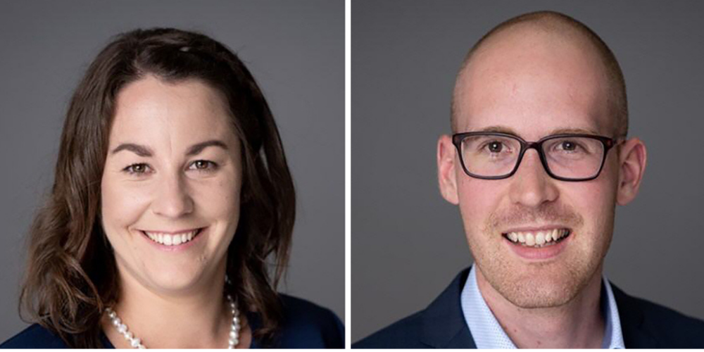 Petra Fluri und Dominic Breu