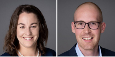 Petra Fluri und Dominic Breu