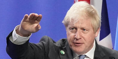 ARCHIV - Der britische Premierminister Boris Johnson hat zur Halbzeit der Weltklimakonferenz COP26 in Glasgow zu mehr Ehrgeiz bei den Verhandlungen aufgerufen. «Die COP26 hat noch eine Woche Zeit, um für die Welt zu liefern, wir müssen alle an ein...
