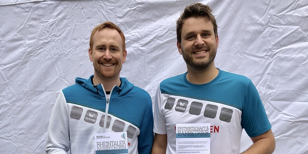 Renato Raymann und Fabian Hutter vom OK