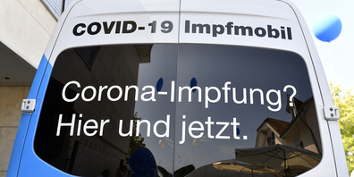 So wie im Kanton Zürich (Bild),  kurvt diese Woche das Impfmobil durch den Kanton Schwyz.