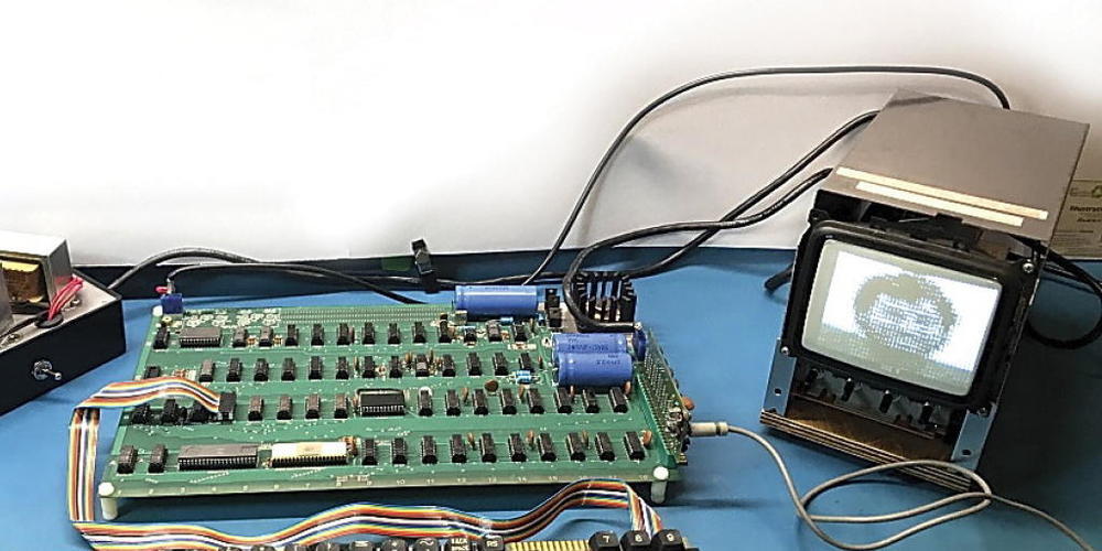 Apple läutete mit dem legendären ersten Computer ein neues Zeitalter ein. (Archivbild)