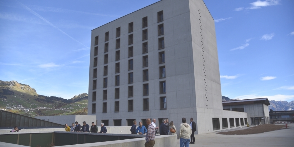 Im neu erstellten Hoteltrakt des Sportzentrums Kerenzerberg werden am Eidgenössischen 2025 die Schwinger untergebracht.