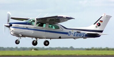 Bei der verunglückten Maschine handelt es sich um eine solche Cessna P210 N
