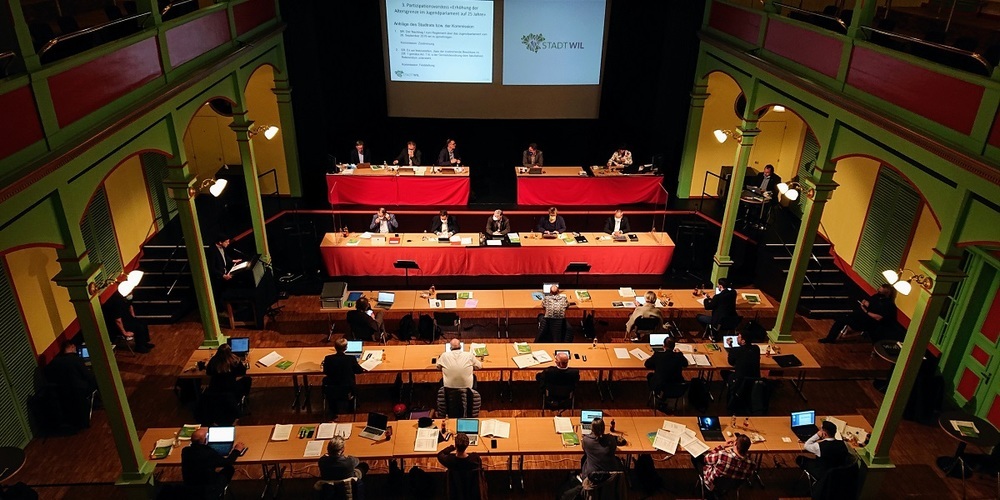 Stadtparlament Wil (Symbolbild).