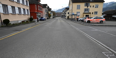 Unfall in Ebnat-Kappel zwischen einem Roller und einem Auto. 