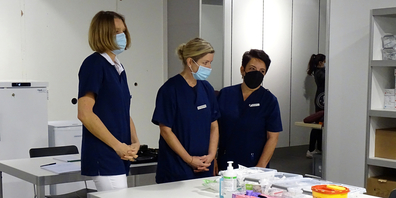 Pop-Up-Impfstelle in Altstätten.