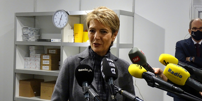 Will Klarheit: Karin Keller-Sutter