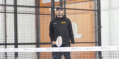 «Padel ist eine der weltweit am schnellsten wachsenden Sportarten», so der Schaffhauser Center-Manager Claudio Coralluzzo, der selbst regelmässig auf dem Platz steht.	