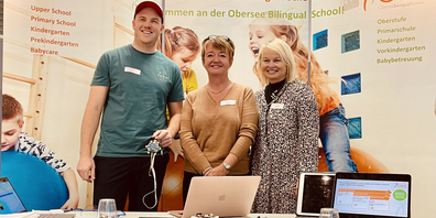 Die Obersee Bilingual School gehört zu den Gewinnerinnen des Schweizer Science on Stage Festivals. 