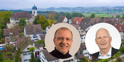 Walter Pfister (links) und Rubino Marconi stellen sich nicht zur Wiederwahl für den Gemeinderat.