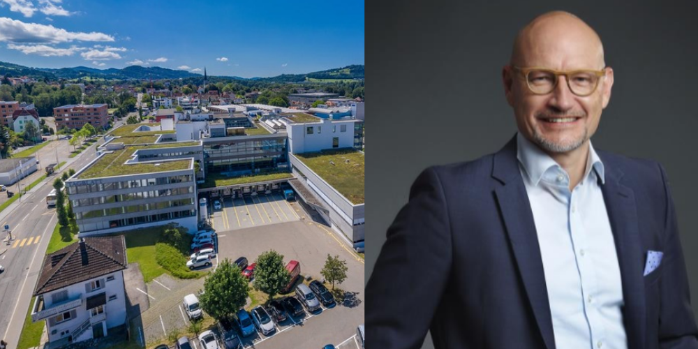 Der erste Geschäftsführer/CEO des Innovationsparks Ost in St.Gallen heisst Hans Ebinger (r.).