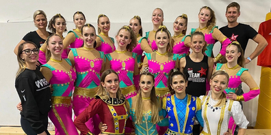 Die Rocket Girls zeigten in Prag eine starke Leistung.