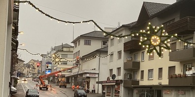 Am Montagmorgen, 22. November 2021, wurde mit der Montage begonnen.