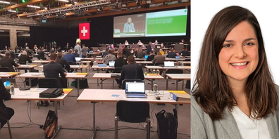 Vorübergehend zum Zuschauen verdammt: Franziska Steiner-Kaufmann (r.). Das Linthgebiet verliert eine Stimme.