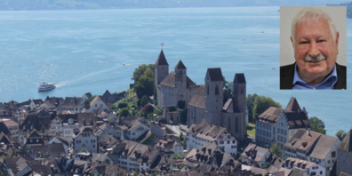 Architekt Herbert Oberholzer sorgt sich um das Bild der Rapperswiler Altstadt.