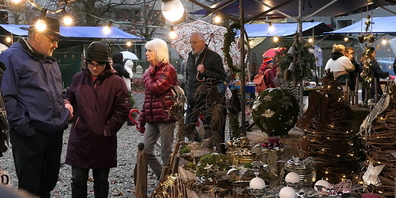 Letztes Jahr war auf dem Heerbrugger Adventsmarkt viel los...