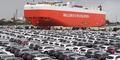 Auto-Exporte aus Deutschland leiden unter Chipmangel (Archivbild)