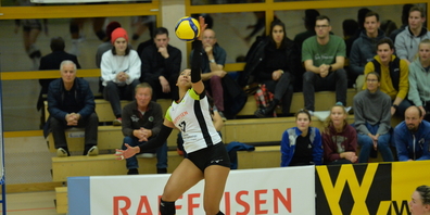 Harlee Kekauoha zeigte einen starken Auftritt und wurde bei Raiffeisen Volley Toggen-burg zur besten Spielerin gewählt.