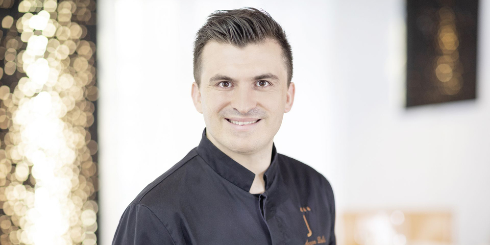Agron Lleshi, Küchenchef des Restaurants Jägerhof in St.Gallen.