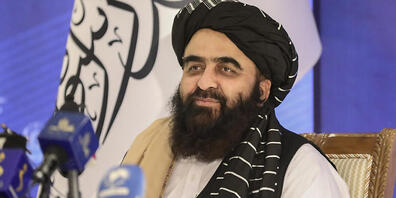 Amir Chan Motaki, Außenminister des neuen Kabinetts der Talibans. Foto: Muhammad Farooq/AP/dpa
