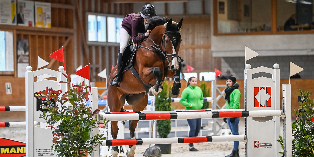Wurde in Rüti Zweite: Vivienne Hug mit Quirall.