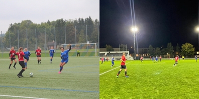 Enttäuschungen für den FC Uznach: Die Frauen (l.) verloren in Uzwil, die Herren in Wittenbach.