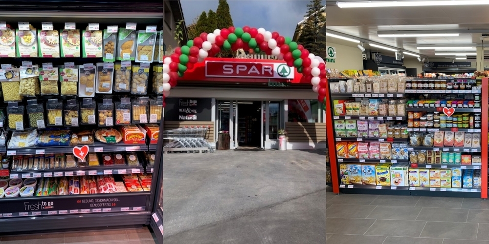 Während den letzten Wochen wurde der maxi Markt in Amden komplett erneuert und vergrössert und das Konzept modernisiert auf SPAR mini.