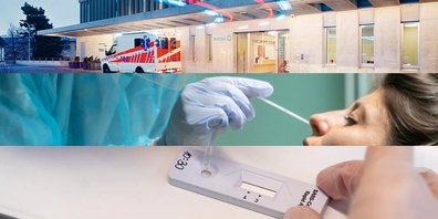 Das Resulatat des PCR-Tests liegt nach 24 bis max. 48 Stunden vor.