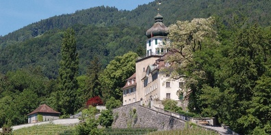 Schloss Grünenstein, wo der «Froschkönig» seit Jahren kleine, feine Kunst-Stückchen anbietet