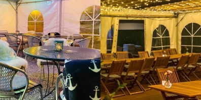 Linth24 präsentiert einige Restaurants, in welchem man auch bei kalten Temperaturen gemütlich draussen sitzen kann.