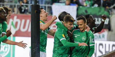 Endlich wieder ein drei Punkte einbringender grünweisser Jubel