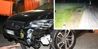 Durch den Unfall entstand ein Sachschaden von mehreren tausend Franken.