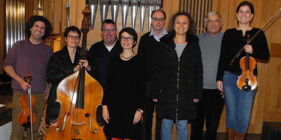 Werden auch an der Orgelnacht in Pfäffikon auftreten: das Organisten-Vokalquartett mit Instrumentalisten.