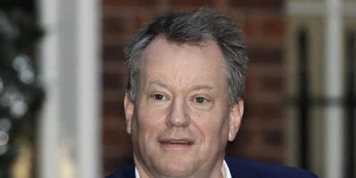 ARCHIV - David Frost, Großbritanniens Chef-Unterhändler für den Brexit, verlässt die Downing Street 10. Frost hat laut einer Erklärung der britischen Regierung bei seinem Treffen mit EU-Kommissionsvize Maros Sefcovic erneut «die Notwendigkeit für ...
