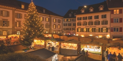 Im Sektor Food vom Christkindlimärt in Rapperswil-Jona gilt fortan 2G.