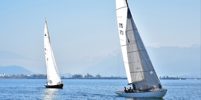 Bei der Herbstregatta waren die Segelboote der Studierenden auf dem Zürichsee unterwegs.