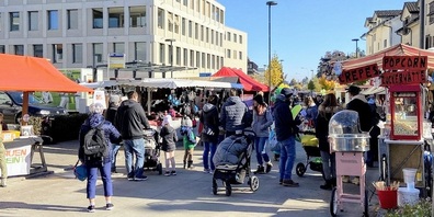 Die Oberuzwiler Chilbi 2021 war ein Ort der Begegnung unter einem blauen Himmel.