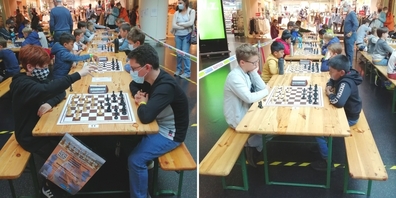 Am von Schachklub Rapperswil-Jona organisierten Turnier wurde mit Begeisterung Schach gespielt.