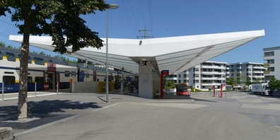 Der Mobilitätspreis FLUX 2021 kann die Stadt Rapperswil-Jona für den Neubau des Bahn- und Busbahnhofs Jona entgegennehmen.