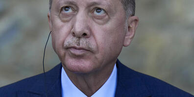 Der türkische Präsident Recep Tayyip Erdogan während einer Pressekonferenz. Foto: Francisco Seco/AP/dpa