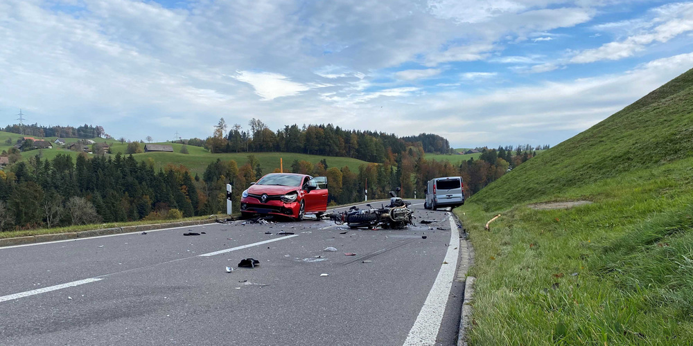 Tragischer Unfall in Menzingen