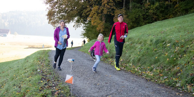 Der 65. Wiler OL zauberte Familien ein Lächeln ins Gesicht.