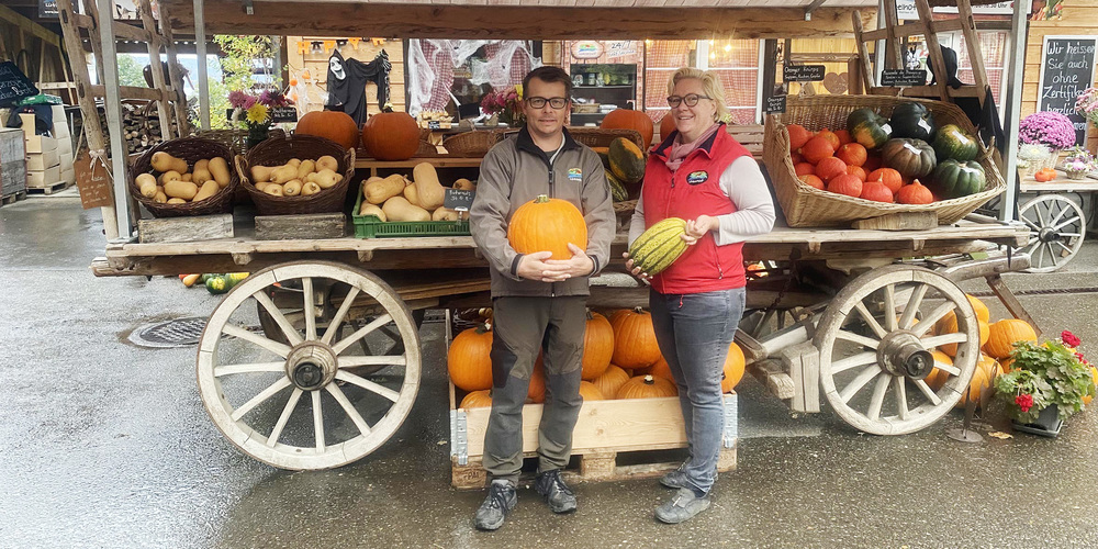Karin und Benno Dillier vom Lützelhof in Pfäffikon. 