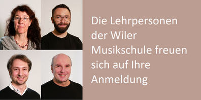 Die Kursleitenden Susana Daiber, Markus Graf (oben von links), Balzer Collenberg, Markus Maggiori (unten von links).