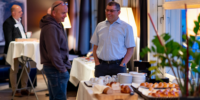 Wöchentliches Netzwerken in Rapperswil: Besucher immer willkommen!