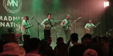 Die Dubliner Band «The Led Farmers» sorgten bei der letzten «Irish Madness Party» für irische Musikklänge